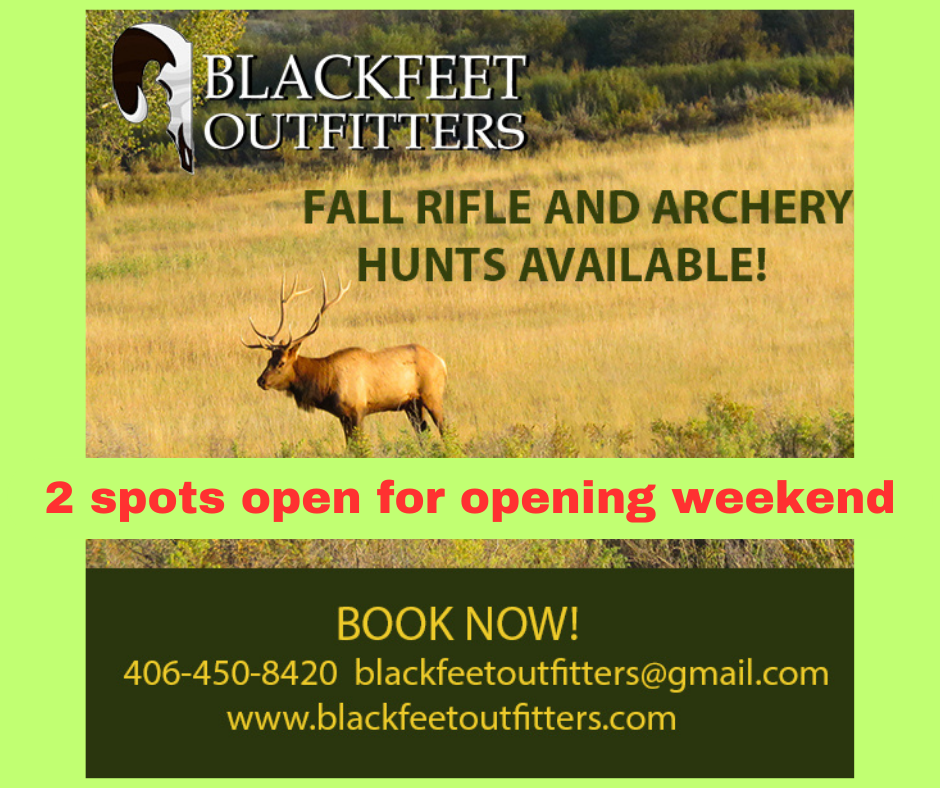 Blackfeet Outfitters Fall Hunt