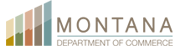 Montana Dept of Commerce Logo